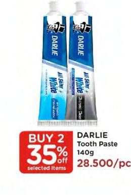 Promo Harga DARLIE Toothpaste All Variants 140 gr - Watsons