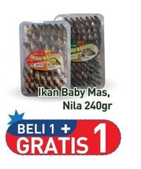 Promo Harga Ikan Mas Baby/Nila Baby  - Hypermart