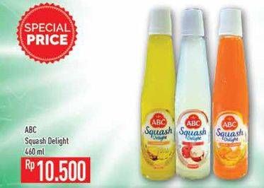 Promo Harga ABC Syrup Squash Delight 460 ml - Hypermart