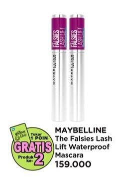 Promo Harga Maybelline The Falsies Lash Lift Waterproof Mascara 30 gr - Watsons