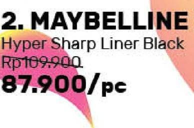 Promo Harga MAYBELLINE Hyper Sharp Liner Black  - Guardian