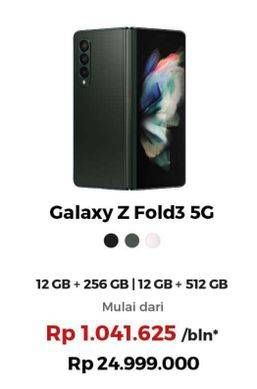 Promo Harga SAMSUNG Galaxy Z Fold3 5G  - Erafone