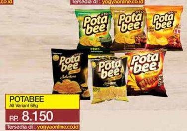 Promo Harga POTABEE Snack Potato Chips All Variants 68 gr - Yogya