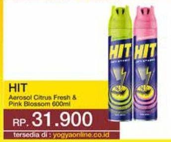 Promo Harga HIT Aerosol Expert Citrus, Pink Blosom 675 ml - Yogya