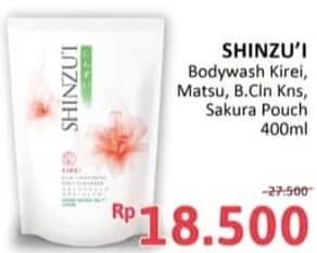 Promo Harga Shinzui Body Cleanser Kirei, Matsu, Kensho, Sakura 420 ml - Alfamidi