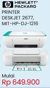 Promo Harga HP 1216 | Printer DeskJet Ink Advantage  1 pcs - Courts