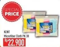 Promo Harga KENT Microfibre Cloths PK-30 per 3 pcs - Hypermart