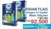 Promo Harga Frisian Flag Primagro 1+ Vanilla, Madu 800 gr - Indomaret