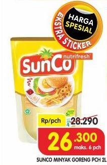 Promo Harga SUNCO Minyak Goreng 2 ltr - Superindo