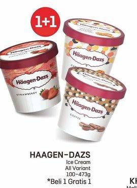 Promo Harga Haagen Dazs Ice Cream All Variants 100 ml - LotteMart