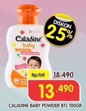 Promo Harga Caladine Baby Powder 100 gr - Superindo