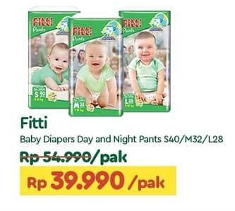 Promo Harga Fitti Pants S40, M32, L28 28 pcs - TIP TOP