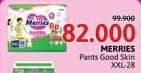 Promo Harga Merries Pants Good Skin XXL28 28 pcs - Alfamidi