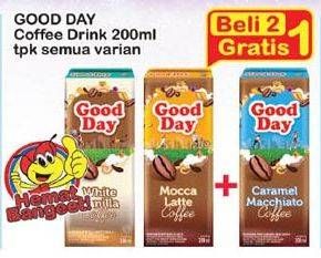 Promo Harga Good Day Coffee Drink All Variants per 2 pcs 200 ml - Indomaret