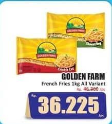 Promo Harga Golden Farm French Fries All Variants 1000 gr - Hari Hari