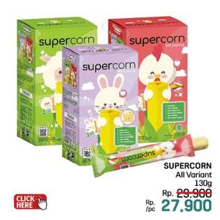 Promo Harga Supercorn Stik Jagung All Variants 120 gr - LotteMart
