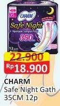 Promo Harga Charm Safe Night Gathers 35cm 12 pcs - Alfamart