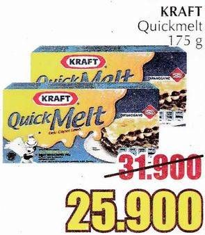 Promo Harga KRAFT Quick Melt 175 gr - Giant
