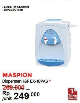 Promo Harga MASPION Dispenser  - Carrefour