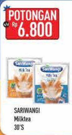 Promo Harga Sariwangi Milk Tea 30 pcs - Hypermart