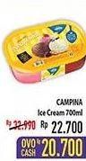 Promo Harga CAMPINA Ice Cream 700 ml - Hypermart