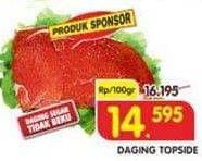 Promo Harga Daging Topside Sapi per 100 gr - Superindo
