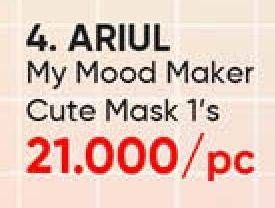 Promo Harga ARIUL My Mood Maker Mask Cute 20 ml - Guardian