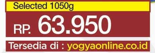 Promo Harga MONDE Top Selected Biscuits 1050 gr - Yogya