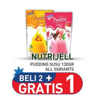 Promo Harga Nutrijell Pudding All Variants 130 gr - Hypermart