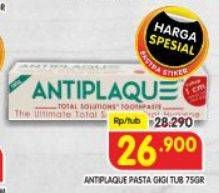 Promo Harga Antiplaque Toothpaste 75 gr - Superindo