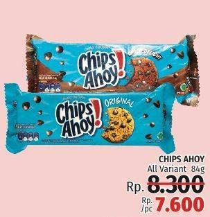 Promo Harga CHIPS AHOY Biskuit Chocolate All Variants 84 gr - LotteMart