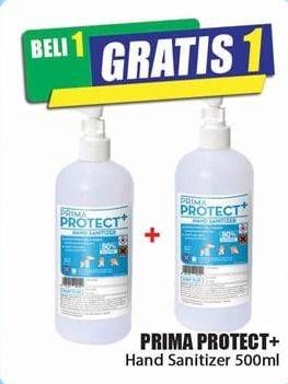 Promo Harga PRIMA PROTECT PLUS Hand Sanitizer 500 ml - Hari Hari