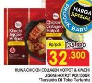 Promo Harga KUWA Chicken Collagen Hotpot & Kimchi Jiggae Hotpot 100g  - Superindo