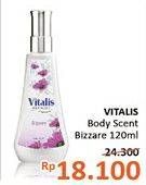 Promo Harga VITALIS Body Scent Bizzare 120 ml - Alfamidi