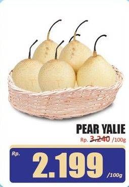 Promo Harga Pear Ya Lie per 100 gr - Hari Hari