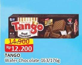 Promo Harga TANGO Wafer Chocolate 176 gr - Alfamart