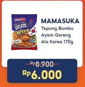 Promo Harga Mamasuka Tepung Bumbu Ayam Goreng Ala Korea Original 170 gr - Indomaret