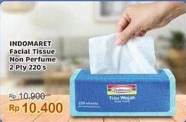 Promo Harga INDOMARET Facial Tissue Non Perfumed 220 pcs - Indomaret