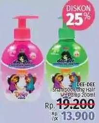 Promo Harga DEE DEE Children Shampoo 200 ml - LotteMart