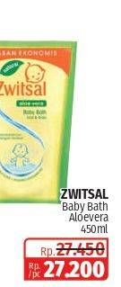 Promo Harga Zwitsal Natural Baby Bath 2 In 1 450 ml - Lotte Grosir