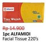 Promo Harga ALFAMIDI Facial Tissue 220 sheet - Alfamidi