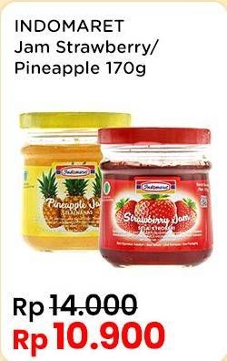 Promo Harga Indomaret Jam Strawberry, Pineapple 170 gr - Indomaret