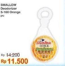 Promo Harga SWALLOW Deodorant Orange  - Indomaret