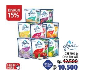 Promo Harga Glade One For All 70 gr - LotteMart