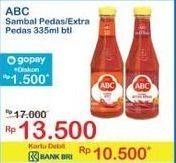 Promo Harga ABC Sambal Asli, Extra Pedas 335 ml - Indomaret