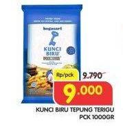 Promo Harga Bogasari Tepung Terigu Kunci Biru 1 kg - Superindo