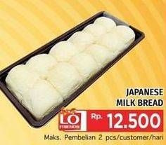 Promo Harga Japanese Milk Bread  - LotteMart