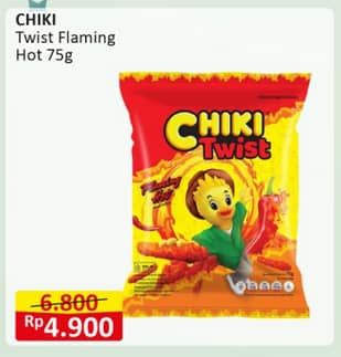 Promo Harga Chiki Twist Snack Flaming Hot 75 gr - Alfamart