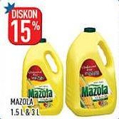 Promo Harga MAZOLA Oil 1500 ml - Hypermart