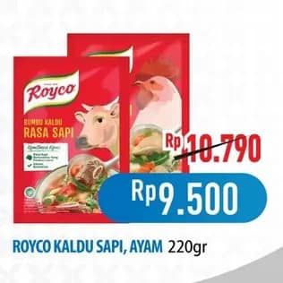 Promo Harga Royco Penyedap Rasa Sapi, Ayam 230 gr - Hypermart